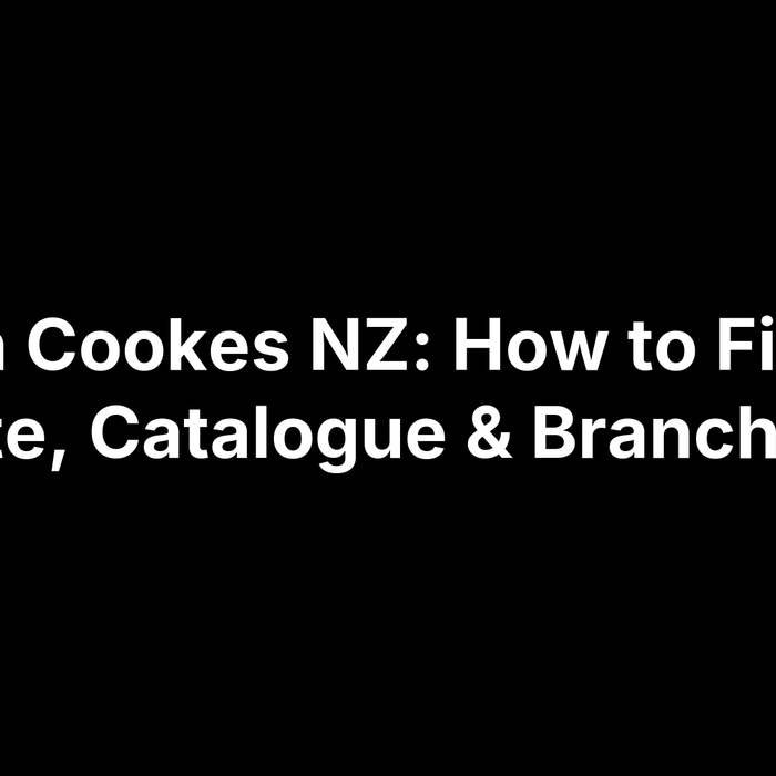 Bridon Cookes NZ: How to Find the Site, Catalogue & Branches