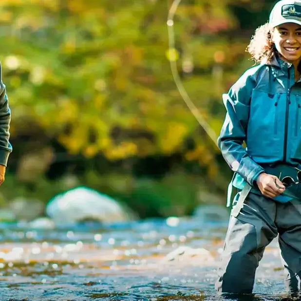 Game Changing Coolest Fishing Gear Picks for 2026 - Two anglers fishing together in a serene river environment.