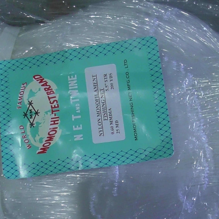 6.5 Inch Clear 15MD 0.9mm Mesh Enhances Your Fishing