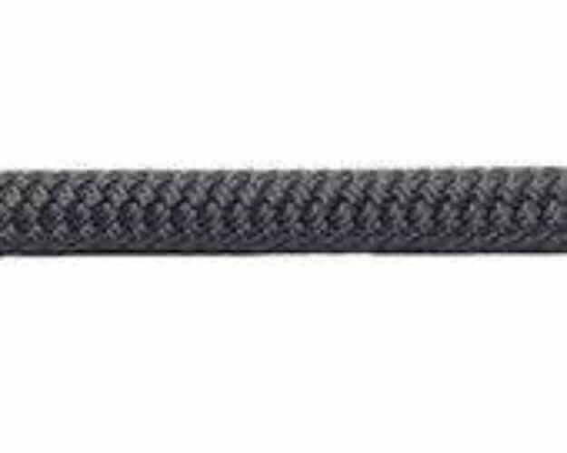 Benefits of Advantage 20mm for Outdoor Enthusiasts - close-up of durable black braided rope.