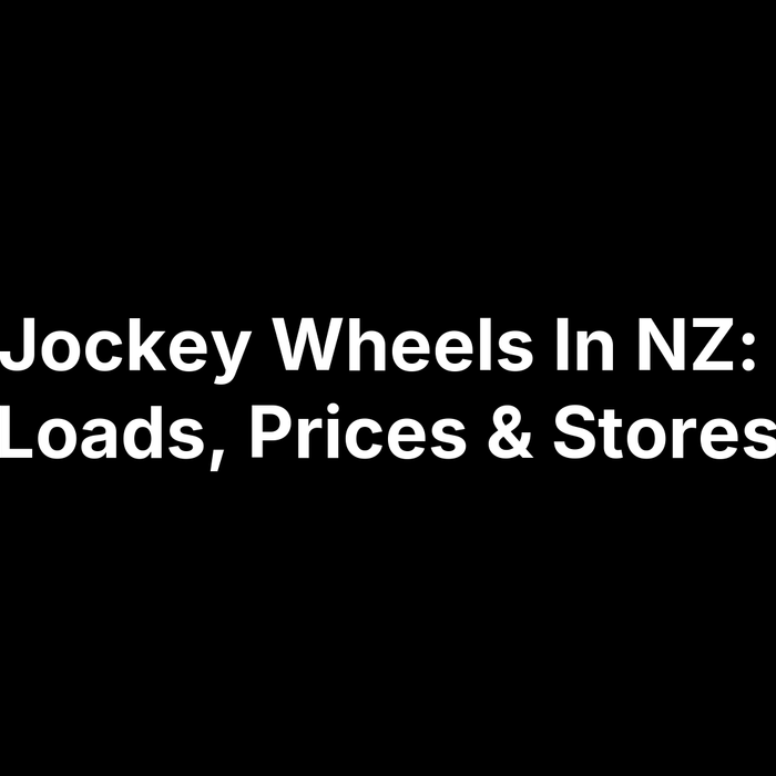 Top 7 Jockey Wheels In NZ: Sizes, Loads, Prices & Stores