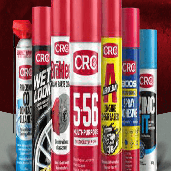 Various CRC products displayed, illustrating why you should consider switching to CRC products.