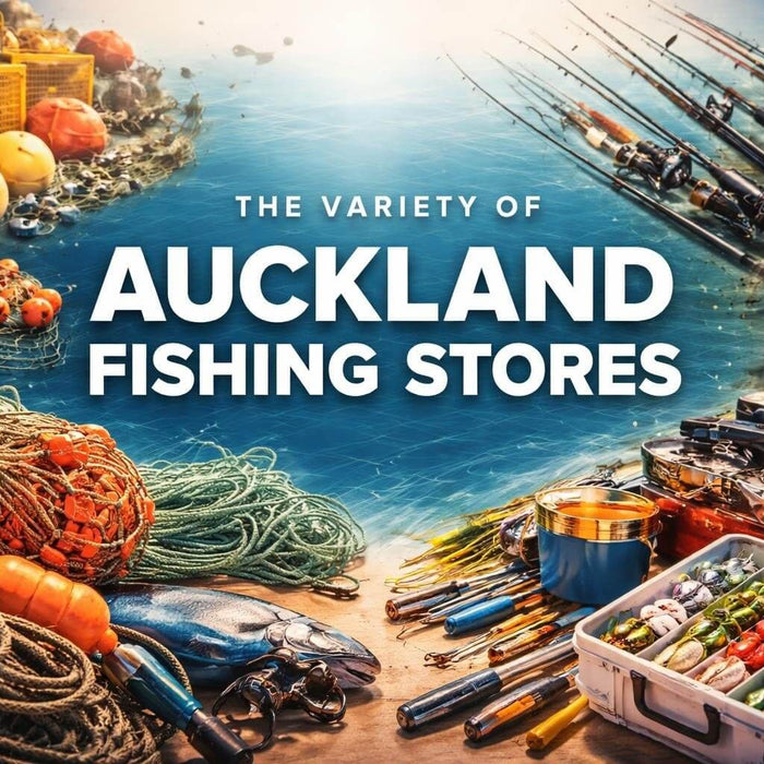Your Complete Guide to Fishing Gear in 2026 with a variety of fishing supplies and equipment from Auckland fishing stores.