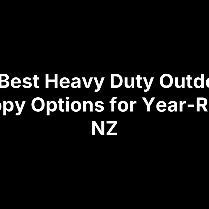 12 Best Heavy Duty Outdoor Canopy Options for Year-Round NZ