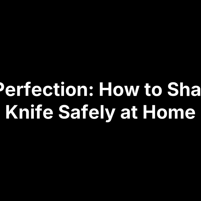 Edge Perfection: How to Sharpen a Knife Safely at Home