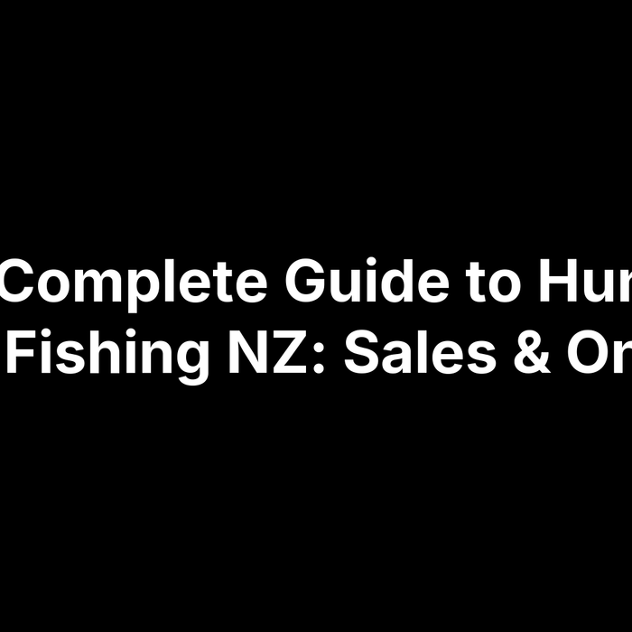 The Complete Guide to Hunting and Fishing NZ: Sales & Online