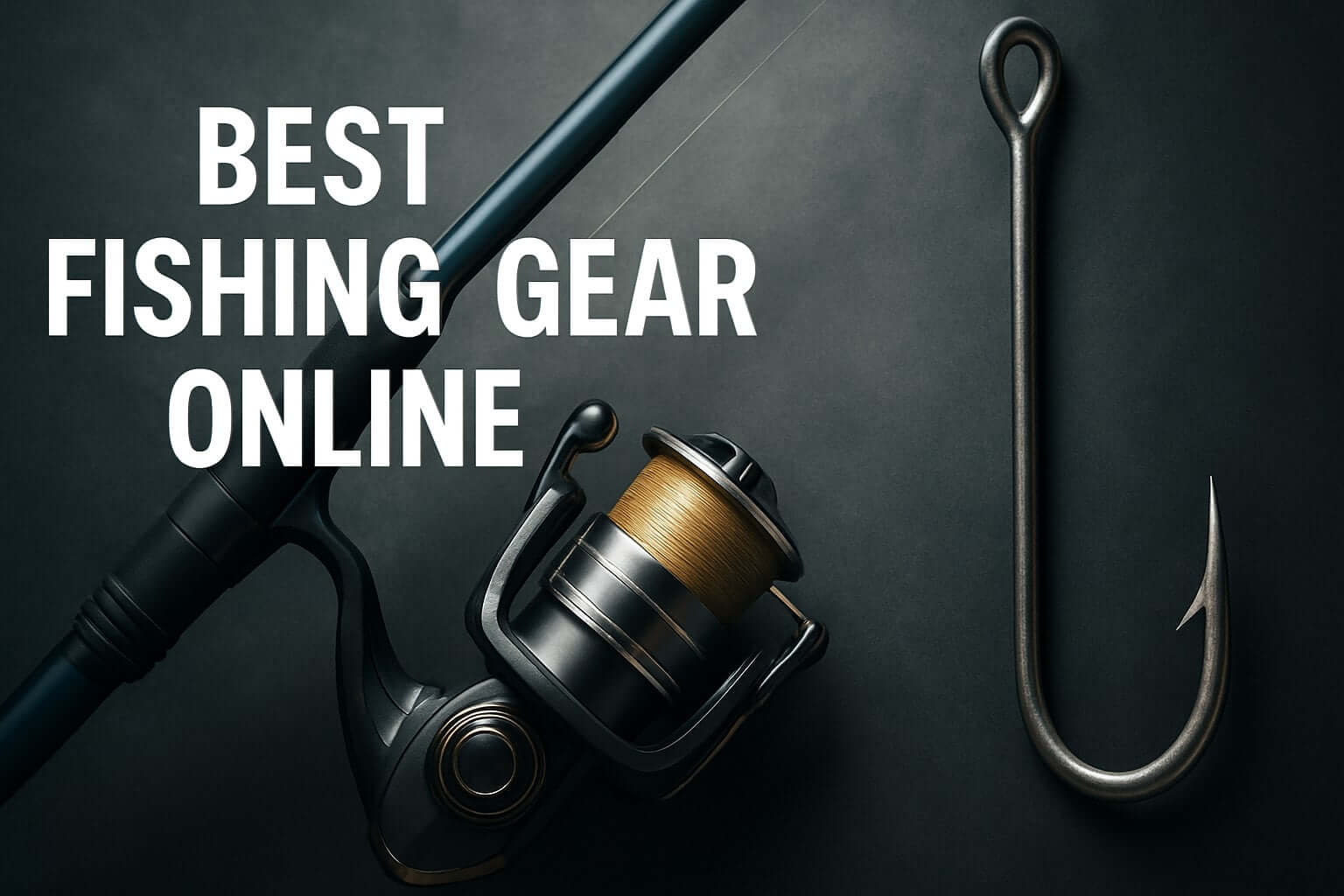9 Must Have Best Fishing Gear Online Picks for 2026 featuring fishing reel and hook.
