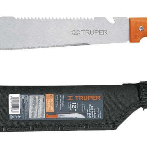 8 Best Machete NZ Stores products featuring a Truper machete with orange handle and sheath.