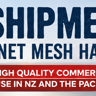 High-quality commercial-grade mesh, suitable for NZ and Pacific Islands.