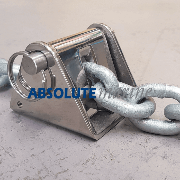 Comprehensive Guide to Chain Stoppers for Various Chain Sizes with stainless steel chain stopper.