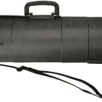 Durable tubular carrying case for Telescopic Fishing Rod with a strap and handle, perfect for storage and transport.