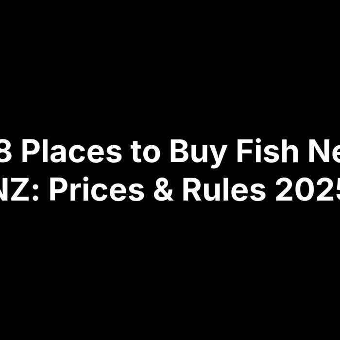 Top 8 Places to Buy Fish Nets in NZ: Prices & Rules 2025
