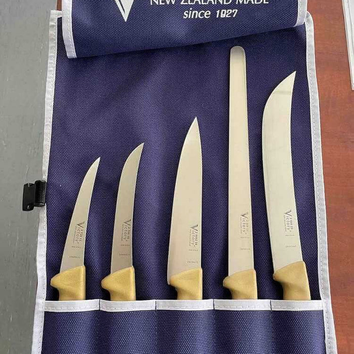 Butcher & BBQ Gold Knife Set