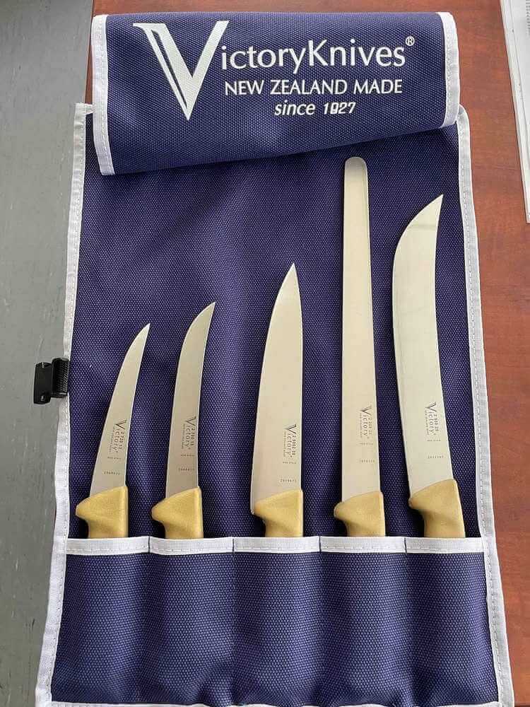 Butcher & BBQ Gold Knife Set