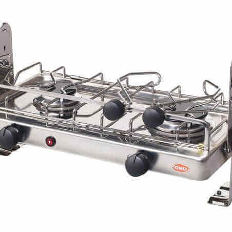 Duo the French Made 2 Burner with Ignitor kitchen appliance for cooking.