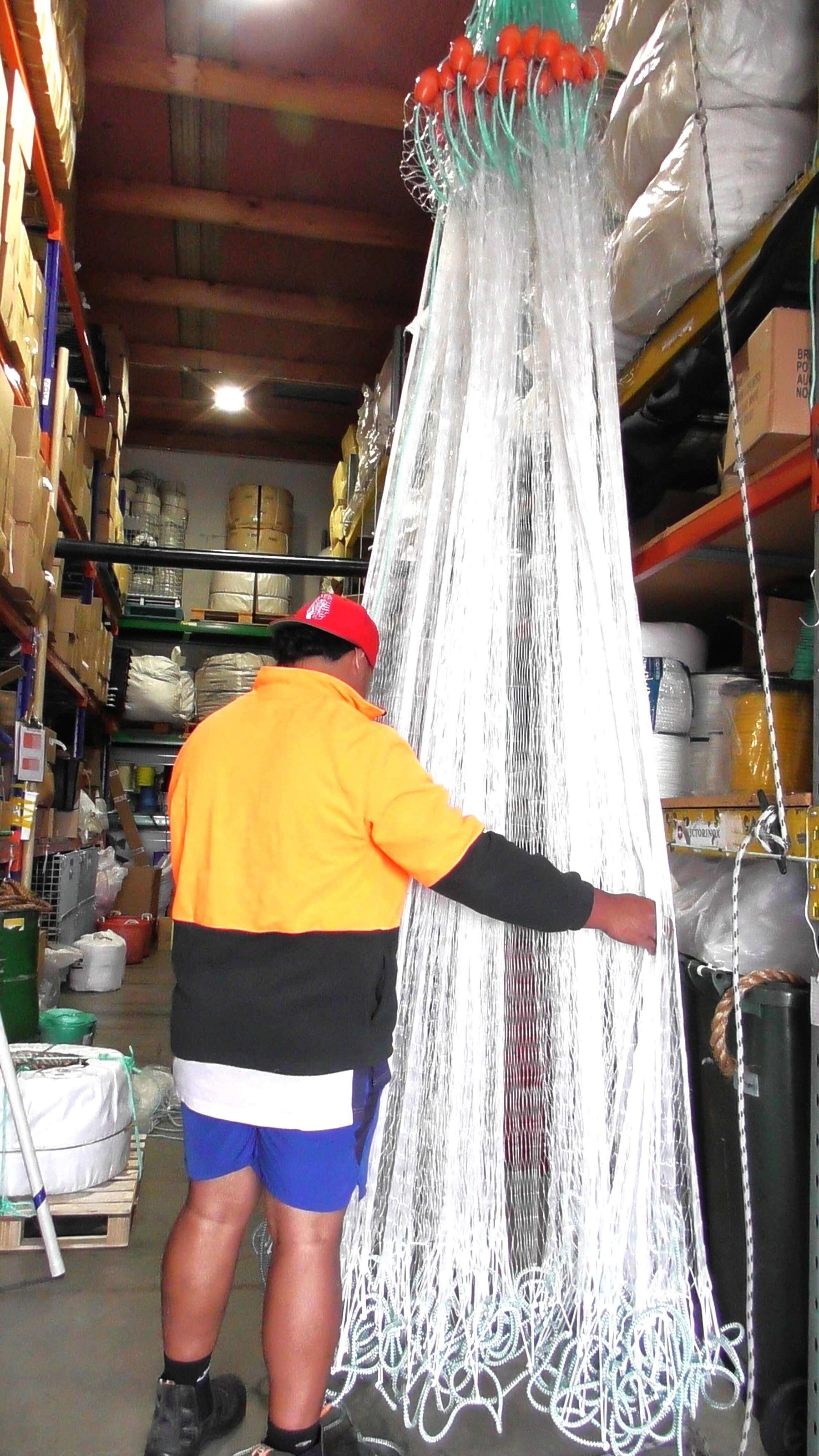 Multi Mono Unslung Mesh fishing benefits for Commercial Fishing