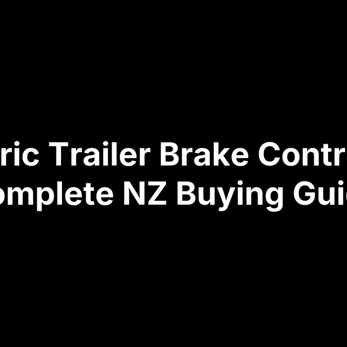 Electric Trailer Brake Controller: Complete NZ Buying Guide