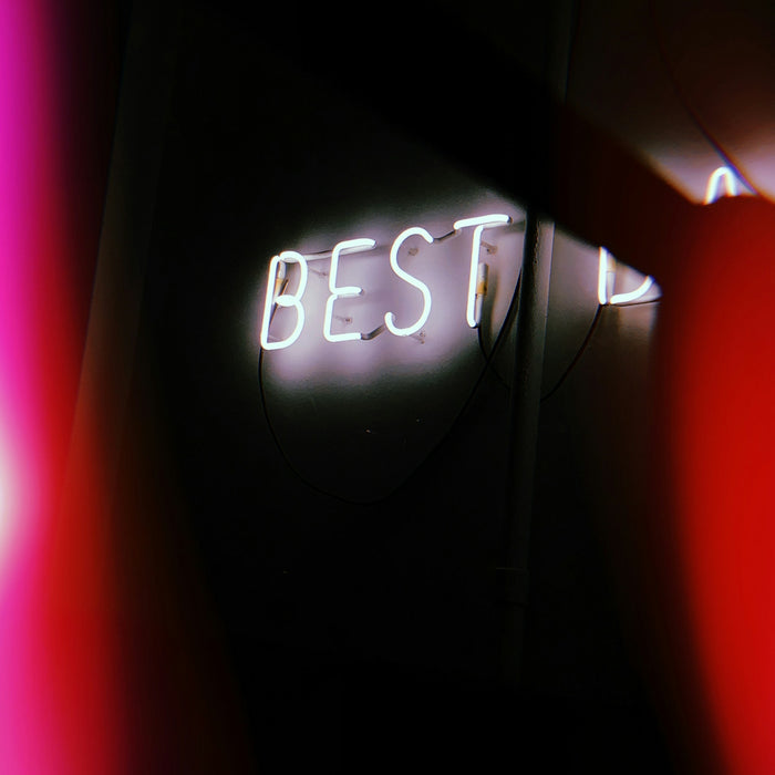 white Best LED signage
