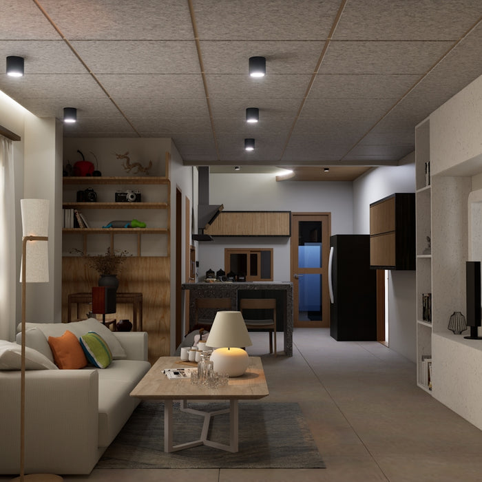 Cozy and modern living room design