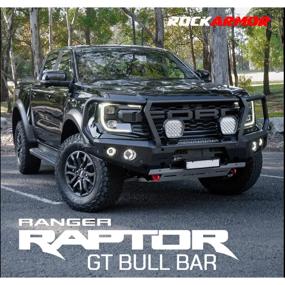 Rockarmor Gt Hoop Steel Bullbar - Ranger Raptor Next Gen 2023 to Current (Full Bar Replacement)