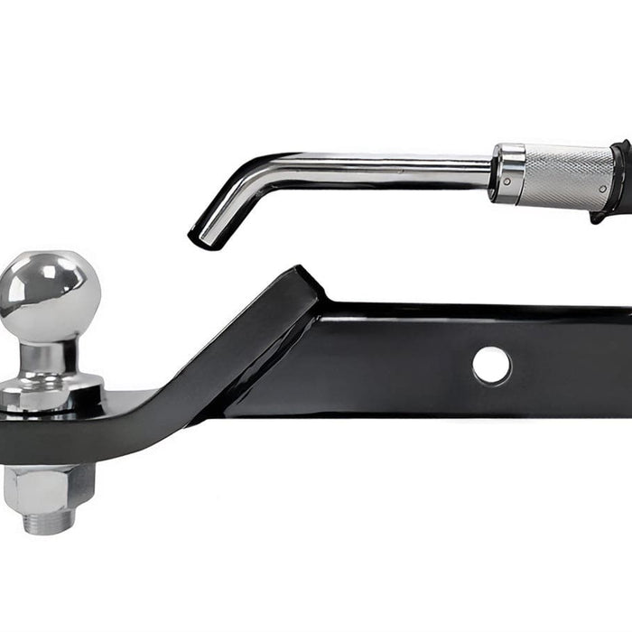 Enhance Your Towing Experience with the Trojan Secure Towing Kit, featuring a durable hitch and ball setup.