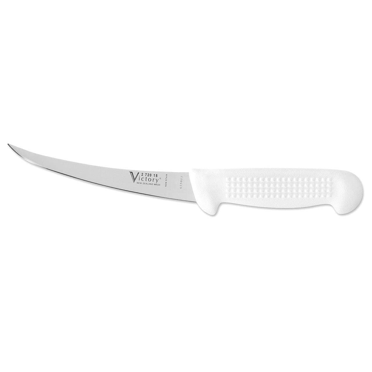 Narrow Curved Boning Knife 15cm Stainless Steel