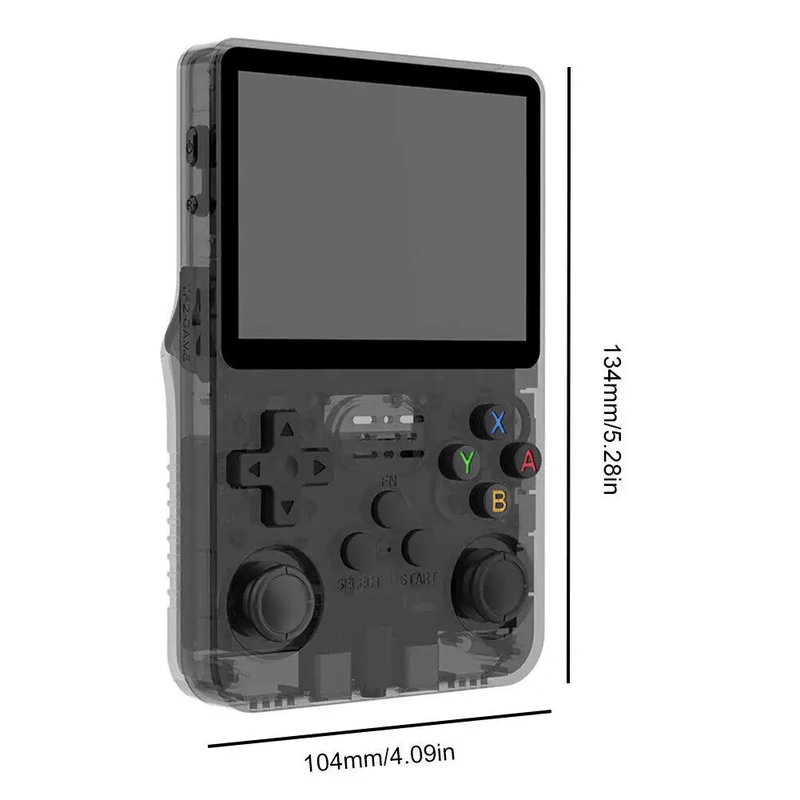 Handheld Game Console with Game Card - Black – view 2