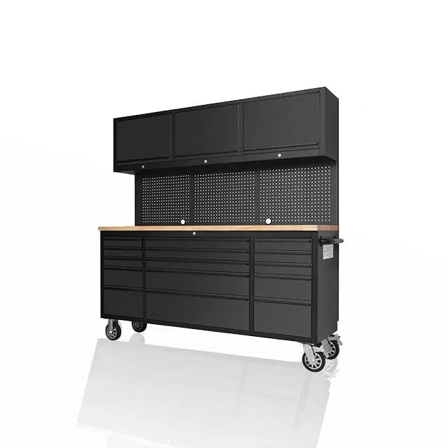 Kiwi Grab Kiwi Grab 72 Inch 18 Drawers black Tool Chest workbench 72 Inch 18 Drawers black Tool Chest workbench