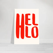 Blank Wall Print Shop Print Material Hello Hello