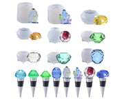 Resin Art NZ Moulds Wine Bottle Stopper Cabinet Cupboard Knobs Moulds Wine Bottle Stopper Cabinet Cupboard Knobs Moulds | NZ