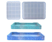 Rectangular Serving Board Coaster Tray Moulds - 02 – view 4
