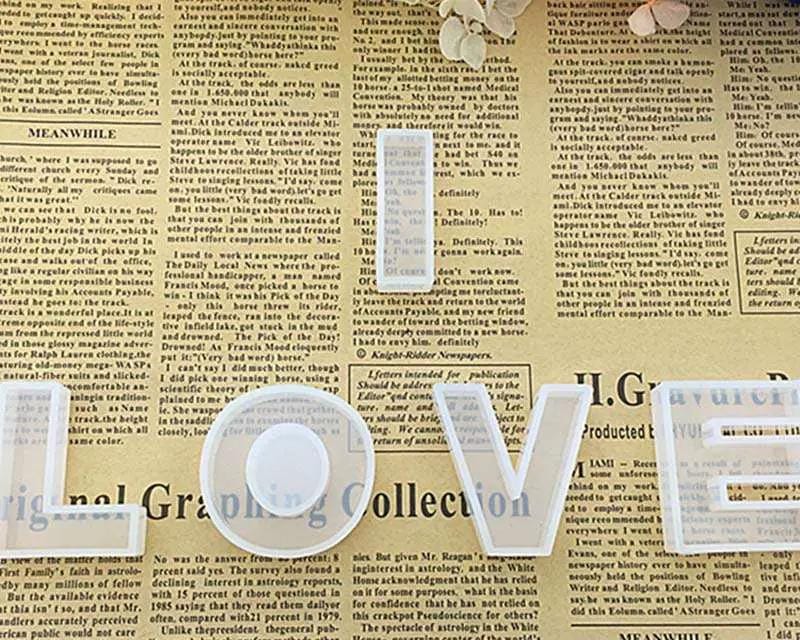 Resin Art NZ Moulds Alphabet Letter Moulds - Individual Alphabet Letter Moulds - Individual | NZ