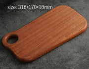 Creative Solid ebony chopping board, wooden kitchen cutting board, multi-functional bread board and serving tray. – view 6