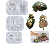 Resin Art NZ Silicone Mould 3D Silicone Molds for Simulated Human Organs 3D Silicone Molds for Simulated Human Organs | NZ