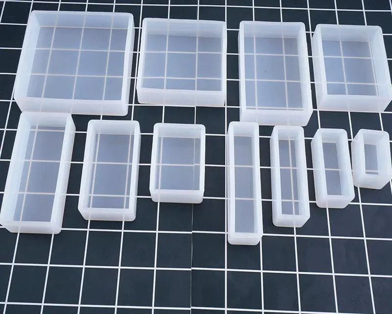 Cube Resin Mould Cube Silicone Moulds Resin Casting Moulds for DIY Craft Making – view 1
