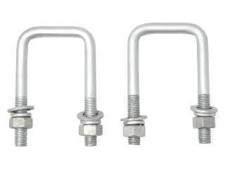 Trojan Square U Bolt M12 51mm 100mm Pair Jockey Wheel Parts