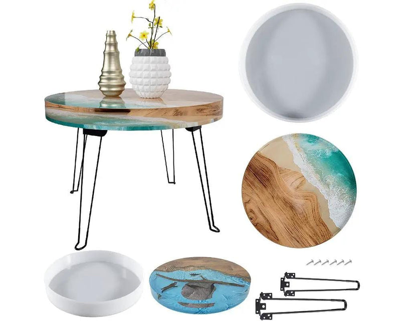Tap Out Moulds Resin Table Coffee Table Ready to Use Moulds - 02 – view 2