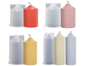 Candle Casting Mould with Resin, Cement, Candle - 06 – view 1