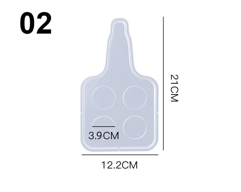 Resin Art NZ Moulds Coaster Moulds Suitable For Wine Glass Coaster Moulds Suitable For Wine Glass | NZ