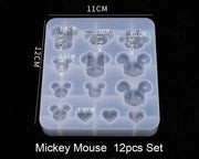 Resin Art NZ Moulds Mickey Mouse Bear Moulds Mickey Mouse Bear Moulds | NZ