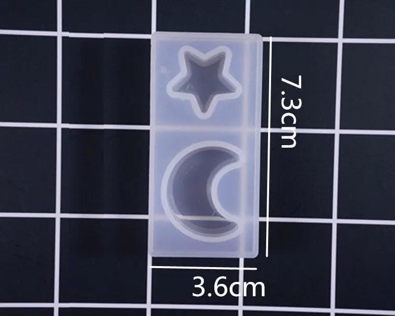 Resin Art NZ Moulds Moon and Star Moulds 02 Moon and Star Moulds 02 | NZ