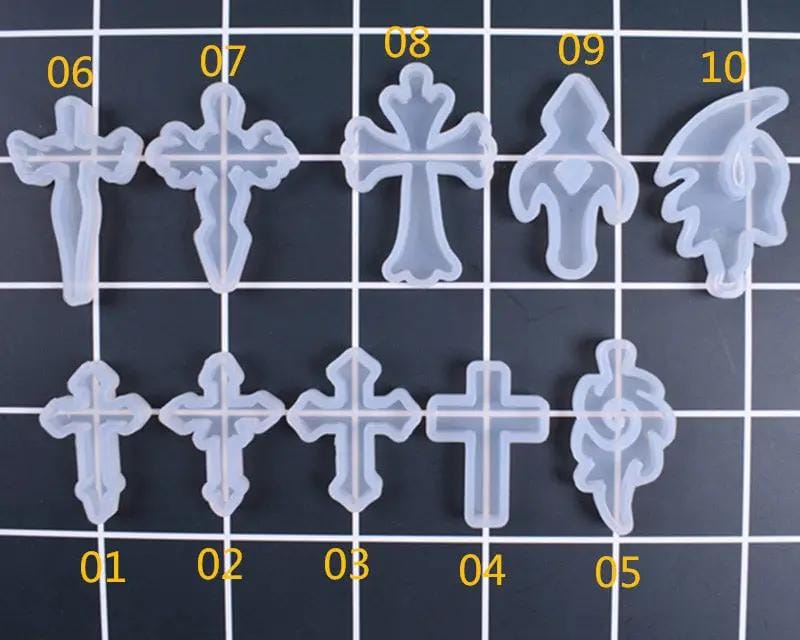 Resin Art NZ Moulds Cross Moulds - Individual Cross Moulds - Individual | NZ