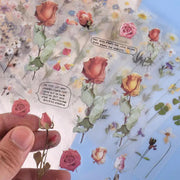 Multiple Flower Material Stickers - Sealed in Pocket Pack – view 3