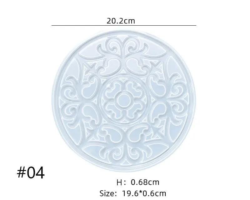 Resin Art NZ Moulds Coaster Moulds - Different Patterns Coaster Moulds - Different Patterns | NZ