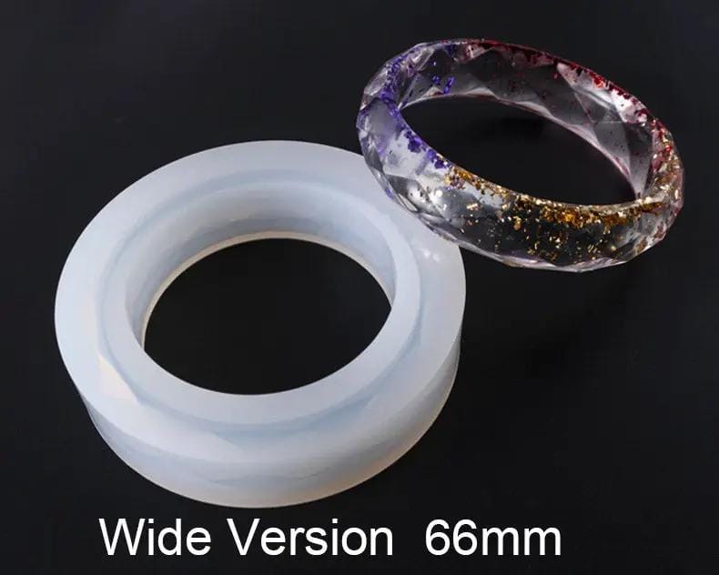 Resin Art NZ Moulds Bracelet Moulds - Diamond-Shaped Surface Bracelet Moulds - Diamond-Shaped Surface | NZ