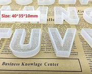Resin Art NZ Moulds Alphabet Letter Moulds - Individual Alphabet Letter Moulds - Individual | NZ