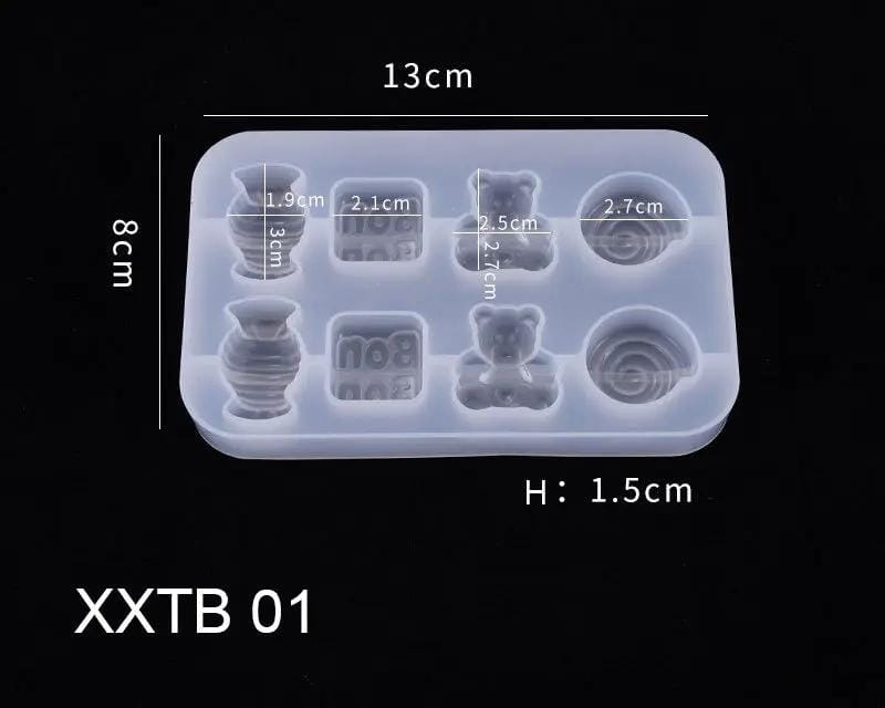 Resin Art NZ Moulds Little Bear Cubs Moulds Little Bear Cubs Moulds | NZ