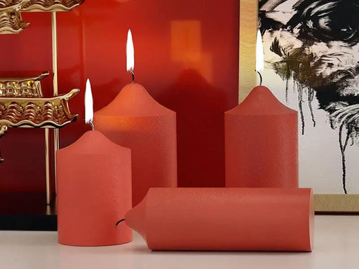 Candle Casting Mould with Resin, Cement, Candle - 06 – view 2