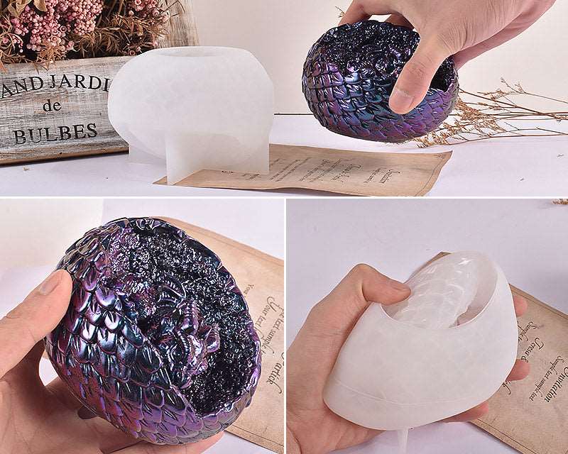 Baby Dinosaur Egg Silicone Mould Broken Shell Dinosaur Cubs Moulds – view 4