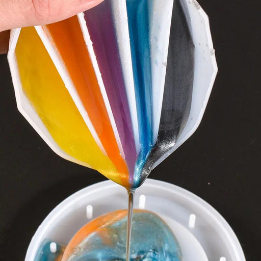 Resin Pouring Split Cup Fluid Pour Supplies Tree Clay Creative Resin Tools – view 2